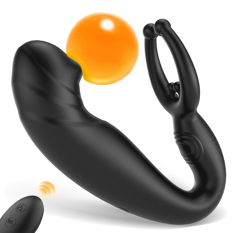 Rainstorm - Beads Massage P-Punkt 9 Vibrierendes Prostata-Spielzeug