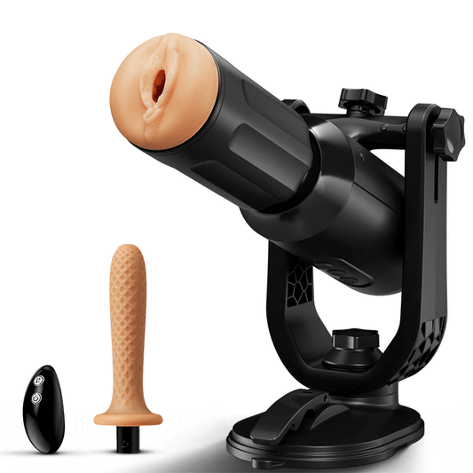 ThrustMax - Freihändig nutzbarer Vollautomatischer Masturbationsbecher (mit Ständer)