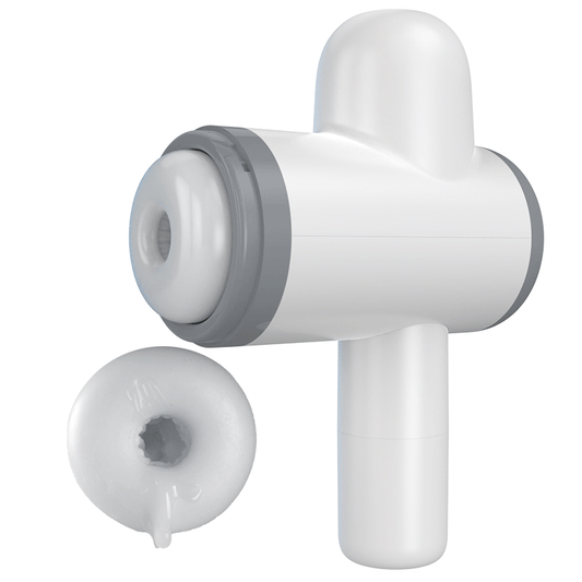Tiden-Automatische Schmierung 8 Push 8 Suck Handheld Male Masturbator