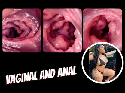Maya - Realistischer Doppelkanal-Masturbator – Verführerische braune Schönheit mit weicher,Großer Arsch Sex Puppen