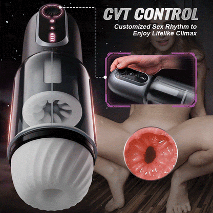 ARMOR - CVT Kontrolle Saugen Schieben Rotierende Erektion Hilfe Masturbator