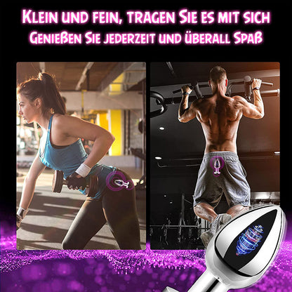 Soren - Analvibrator mit Metallgehäuse und 10 Vibrationsmodi für Männer und Frauen