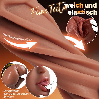 Bestvibe Pro‑ 3 austauschbare Hüllen, drei einzigartige Genusserlebnisse, männlicher Masturbator, 5 Saug‑ & 10 Vibrationsmodi