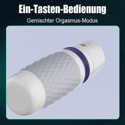 【Freies Gleitmittel】NOVA-Mechanischer Mate 3 Saugen 4 Vibrieren APP-gesteuert Männlicher Masturbator